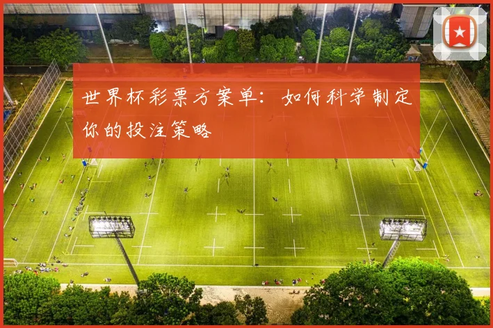 世界杯彩票方案单：如何科学制定你的投注策略